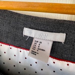 Beautiful work H&M Dress!!! Gray and it can match with anything